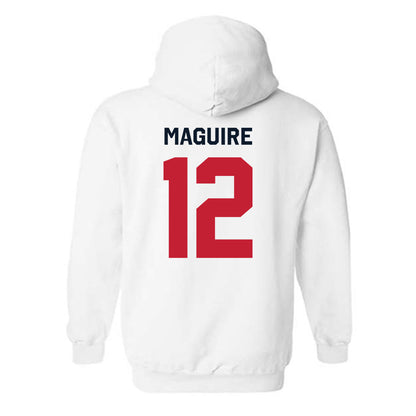 St. Johns - NCAA Men's Lacrosse : Wyatt Maguire - Classic Shersey Hooded Sweatshirt-1