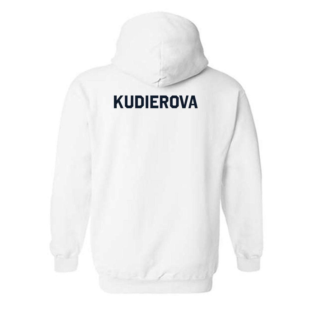 St. Johns - NCAA Women's Fencing : Anastasiia Kudierova - Classic Shersey Hooded Sweatshirt-1