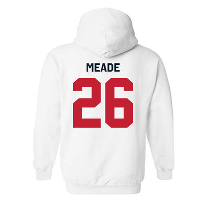 St. Johns - NCAA Men's Lacrosse : Tyson Meade - Classic Shersey Hooded Sweatshirt-1