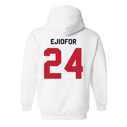 St. Johns - NCAA Men's Basketball : Zuby Ejiofor - Classic Shersey Hooded Sweatshirt-1