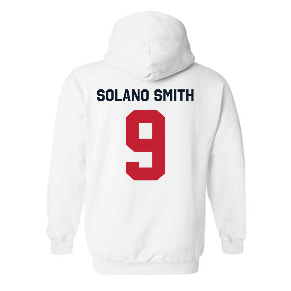 St. Johns - NCAA Women's Volleyball : Rashanny Solano Smith - Classic Shersey Hooded Sweatshirt-1