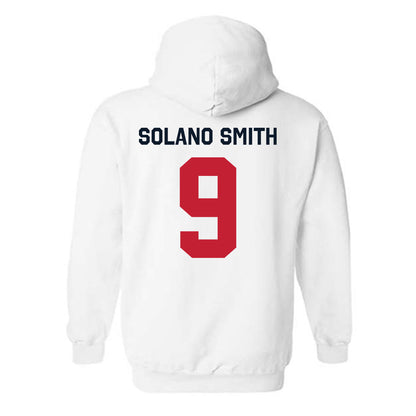 St. Johns - NCAA Women's Volleyball : Rashanny Solano Smith - Classic Shersey Hooded Sweatshirt-1