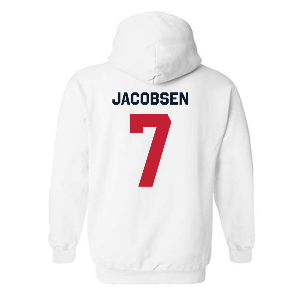 St. Johns - NCAA Baseball : Robert Jacobsen - Classic Shersey Hooded Sweatshirt-1