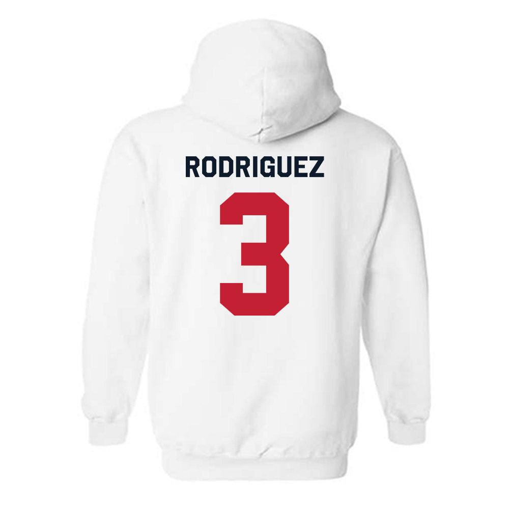 St. Johns - NCAA Women's Volleyball : Angelica Rodriguez - Classic Shersey Hooded Sweatshirt-1