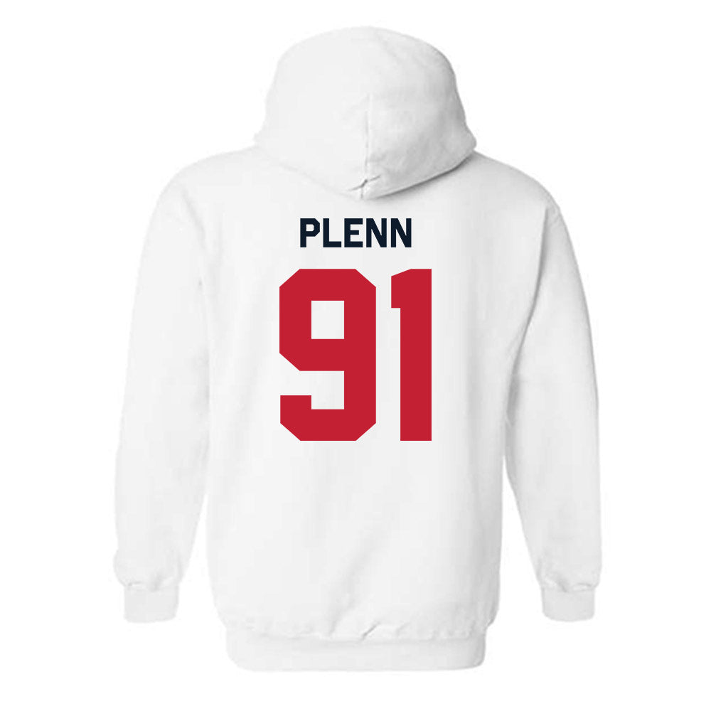 St. Johns - NCAA Men's Lacrosse : Noah Plenn - Classic Shersey Hooded Sweatshirt-1