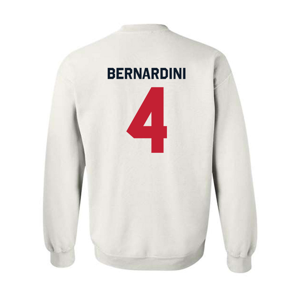St. Johns - NCAA Baseball : Cristian Bernardini - Classic Shersey Crewneck Sweatshirt-1