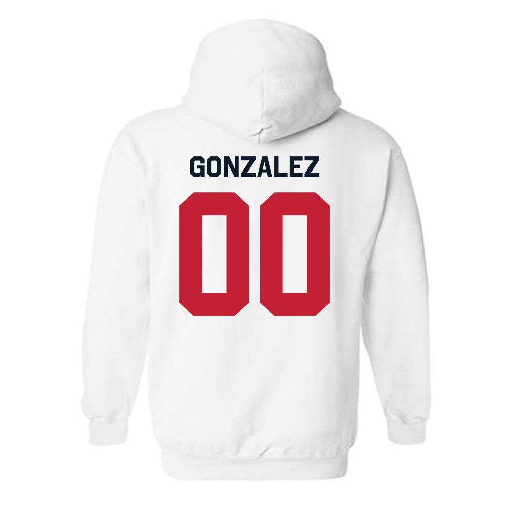 St. Johns - NCAA Men's Soccer : Ander Gonzalez - Classic Shersey Hooded Sweatshirt-1