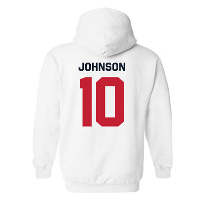 St. Johns - NCAA Baseball : Dylan Johnson - Classic Shersey Hooded Sweatshirt-1