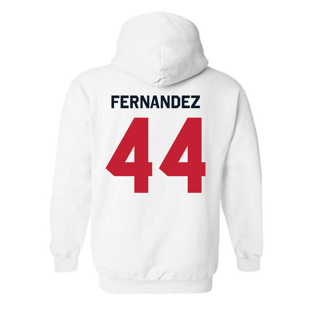 St. Johns - NCAA Softball : Gia Fernandez - Classic Shersey Hooded Sweatshirt-1