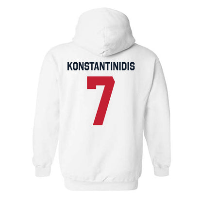 St. Johns - NCAA Men's Basketball : Fotis Konstantinidis - Classic Shersey Hooded Sweatshirt-1