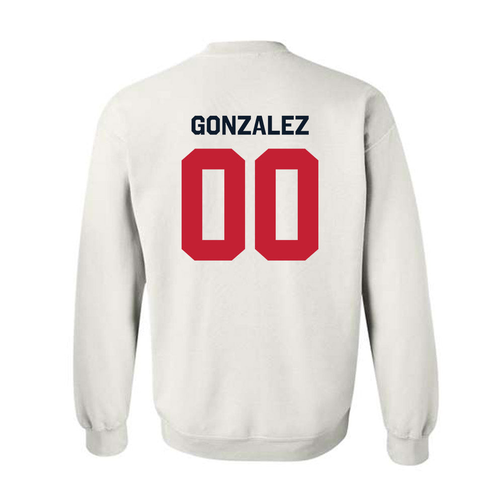 St. Johns - NCAA Men's Soccer : Ander Gonzalez - Classic Shersey Crewneck Sweatshirt-1