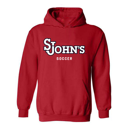 St. Johns - NCAA Women's Soccer : Carly Schuler - Classic Shersey Hooded Sweatshirt-0