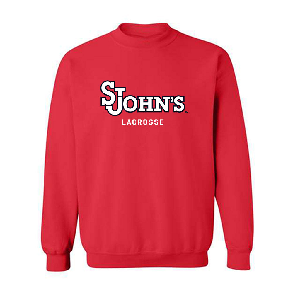 St. Johns - NCAA Men's Lacrosse : Maclin Keyser - Classic Shersey Crewneck Sweatshirt-0