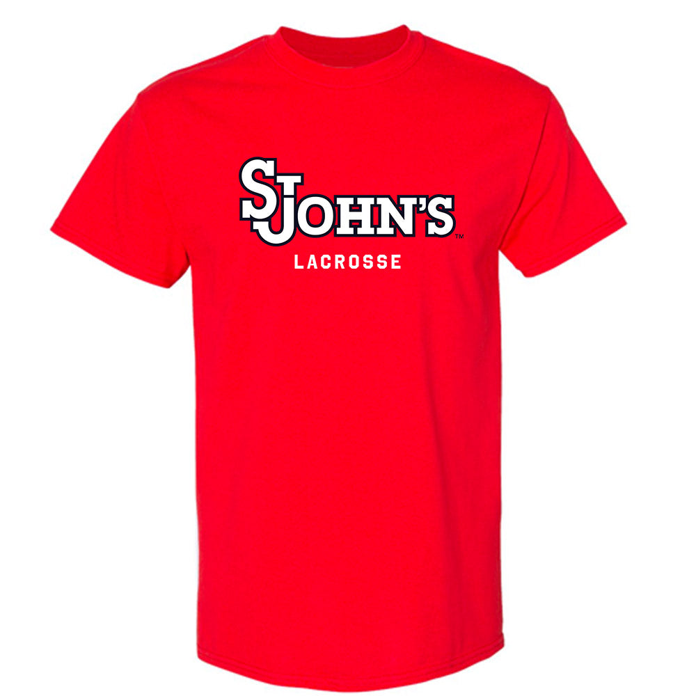 St. Johns - NCAA Men's Lacrosse : Tyson Meade - Classic Shersey T-Shirt-0