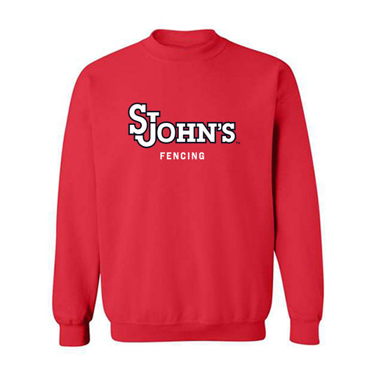 St. Johns - NCAA Women's Fencing : Anastasiia Kudierova - Classic Shersey Crewneck Sweatshirt-0