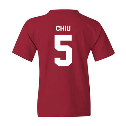 WSU - NCAA Women's Basketball : Jean Chiu - Classic Shersey Youth T-Shirt-3