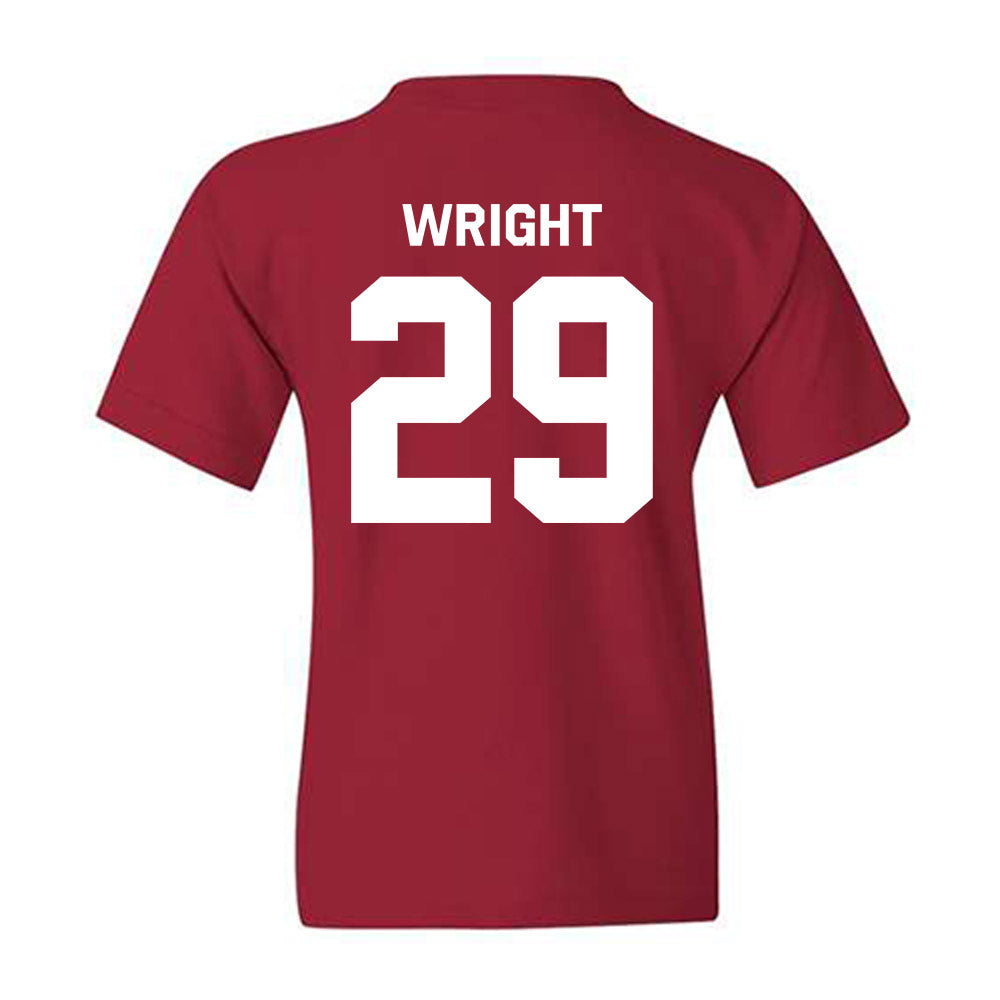 WSU - NCAA Football : Erimus Wright - Classic Shersey Youth T-Shirt-3