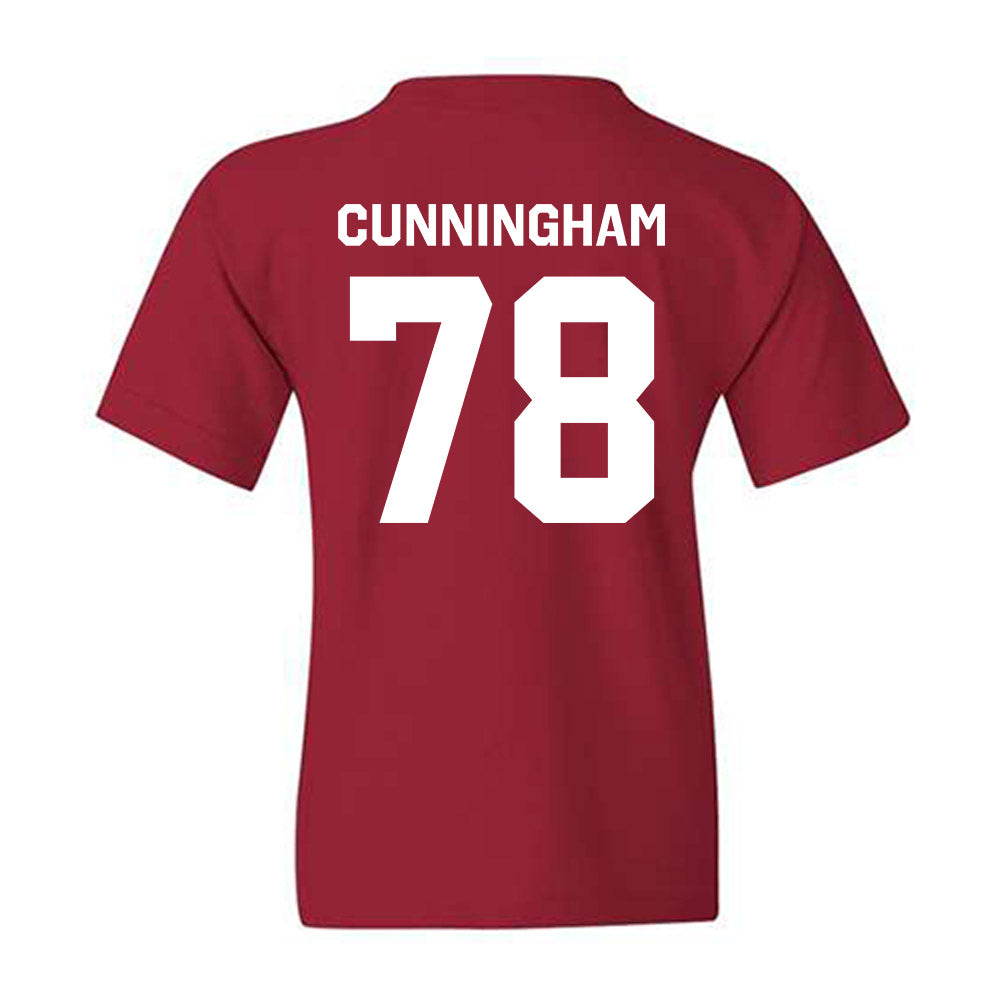 WSU - NCAA Football : Jorden Cunningham - Classic Shersey Youth T-Shirt-1