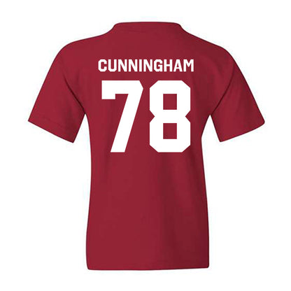 WSU - NCAA Football : Jorden Cunningham - Classic Shersey Youth T-Shirt-1