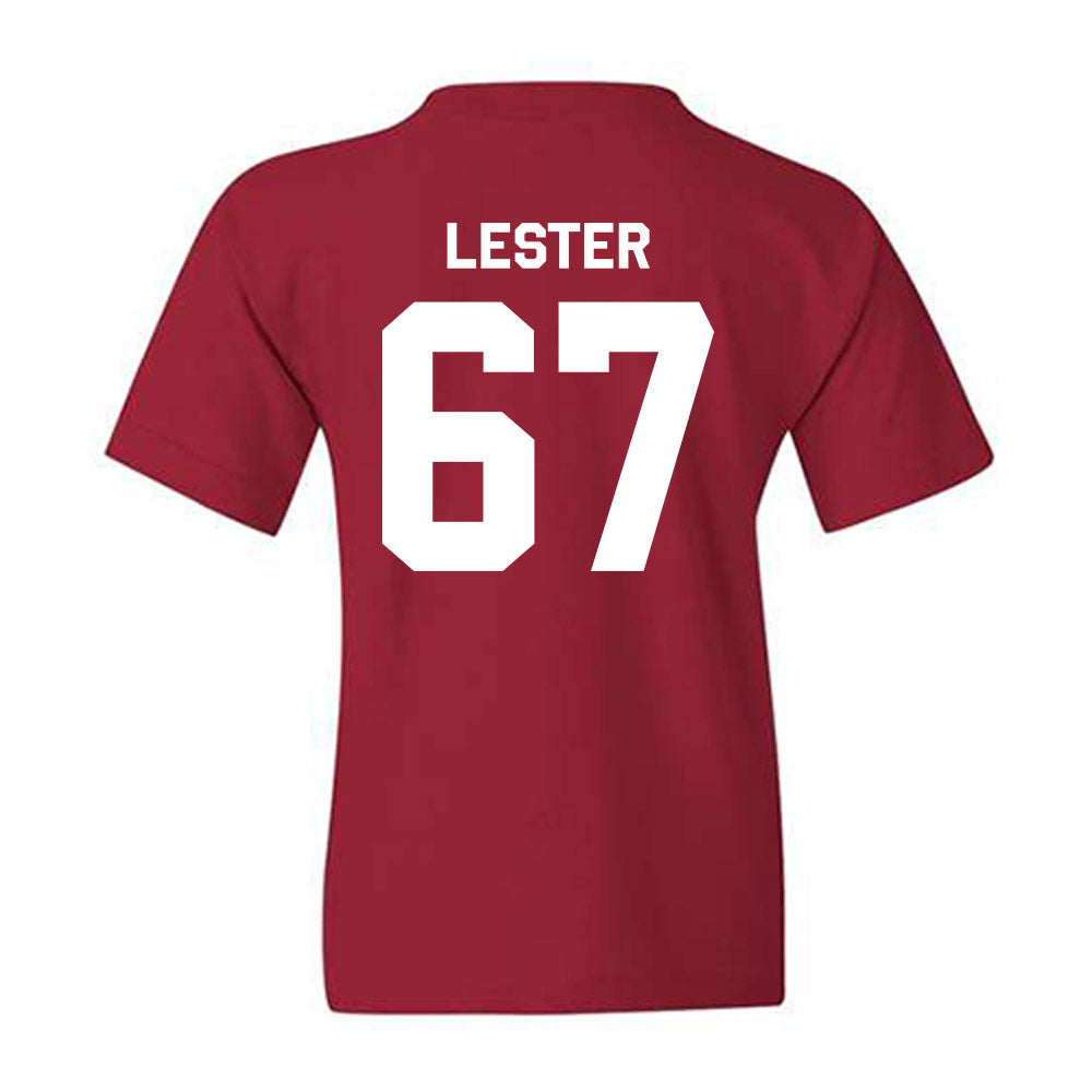 WSU - NCAA Football : Jonny Lester - Classic Shersey Youth T-Shirt-1