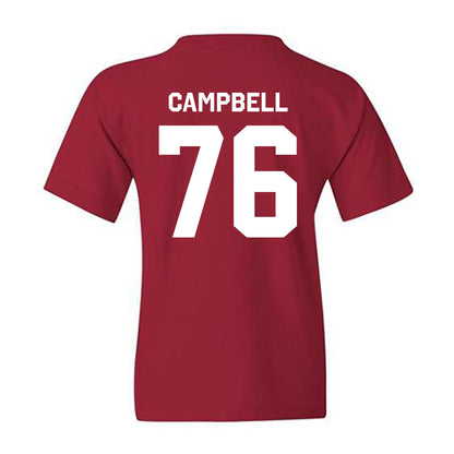 WSU - NCAA Football : Grayson Campbell - Classic Shersey Youth T-Shirt-1