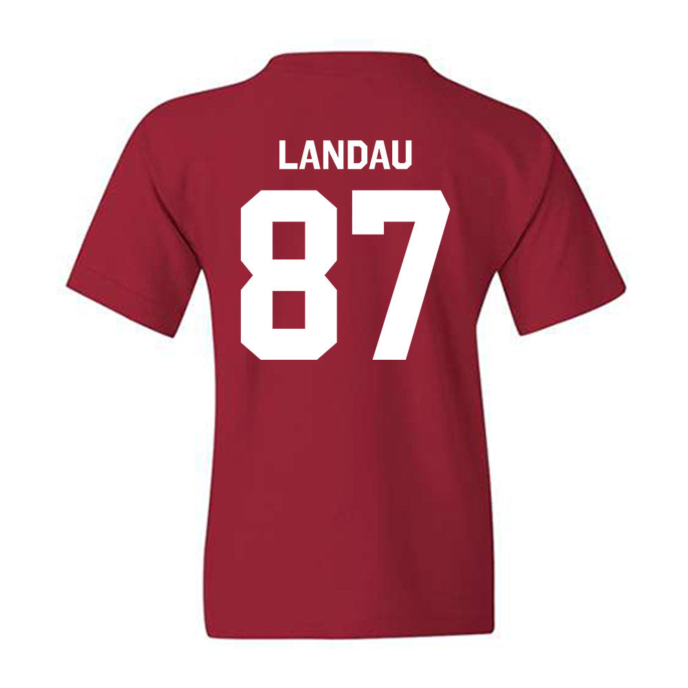 WSU - NCAA Football : Cash Landau - Classic Shersey Youth T-Shirt-1