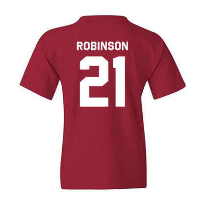WSU - NCAA Baseball : Dustin Robinson - Classic Shersey Youth T-Shirt-1