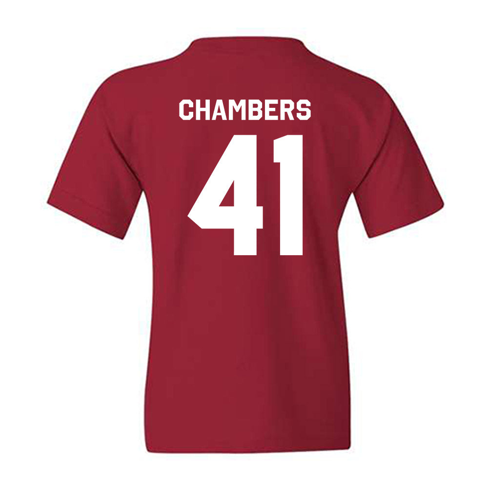 WSU - NCAA Baseball : Bryce Chambers - Classic Shersey Youth T-Shirt-3