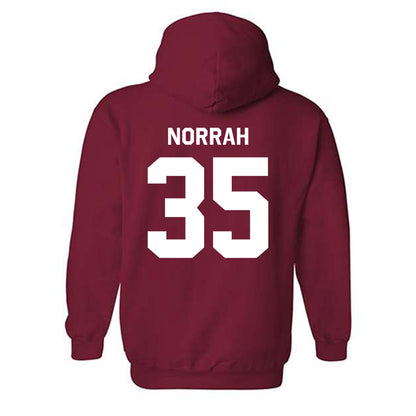WSU - NCAA Football : Nick Norrah - Classic Shersey Hooded Sweatshirt-3