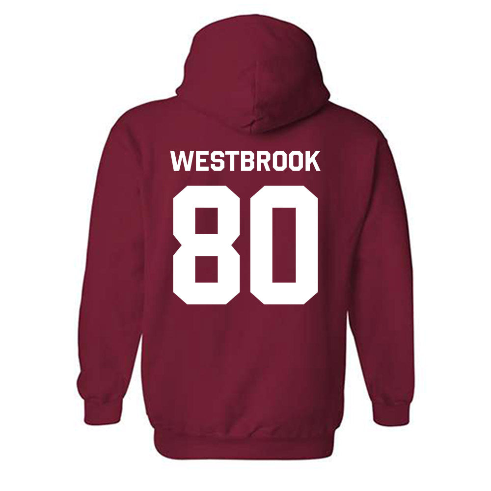 WSU - NCAA Football : Noah Westbrook - Classic Shersey Hooded Sweatshirt-1