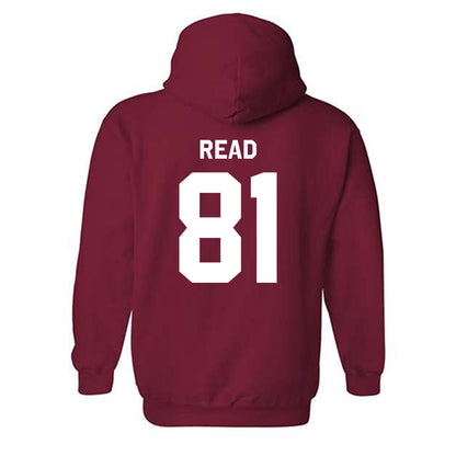 WSU - NCAA Football : Peyton Read - Classic Shersey Hooded Sweatshirt-1