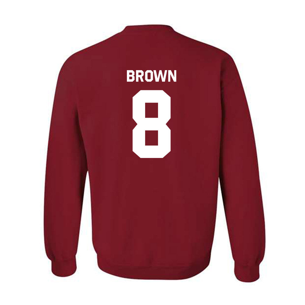 WSU - NCAA Football : Nylan Brown - Classic Shersey Crewneck Sweatshirt-1