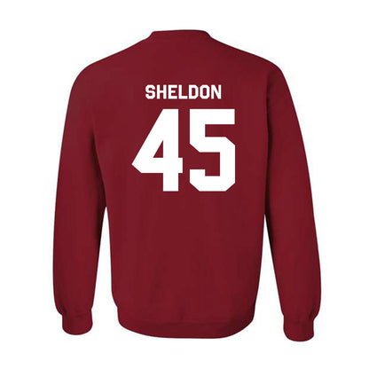 WSU - NCAA Baseball : Austin Sheldon - Classic Shersey Crewneck Sweatshirt-1