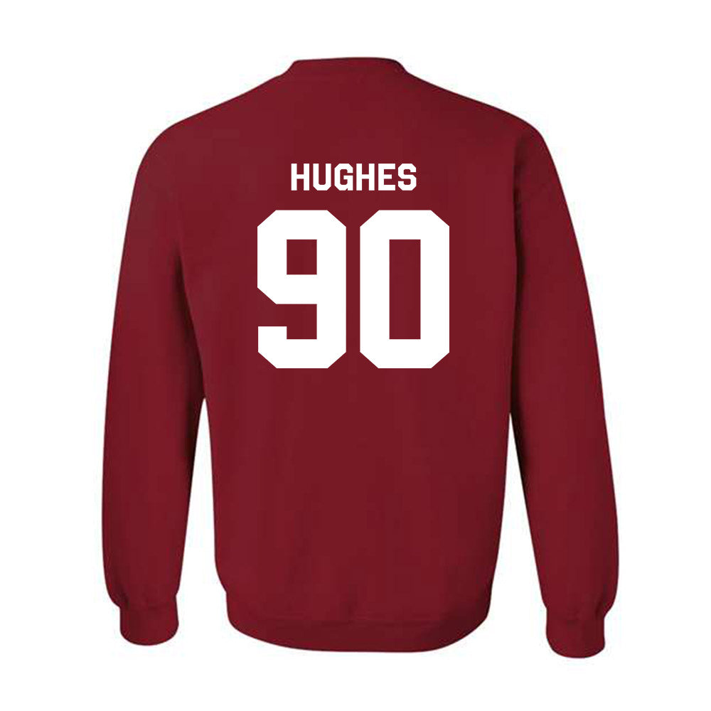 WSU - NCAA Football : Michael Hughes - Classic Shersey Crewneck Sweatshirt-1