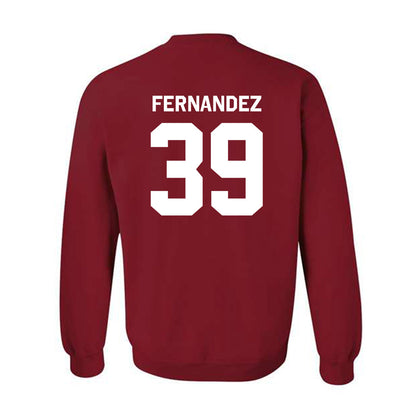 WSU - NCAA Baseball : Joel Fernandez - Classic Shersey Crewneck Sweatshirt-1