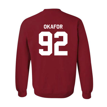 WSU - NCAA Football : Ike Okafor - Classic Shersey Crewneck Sweatshirt-1