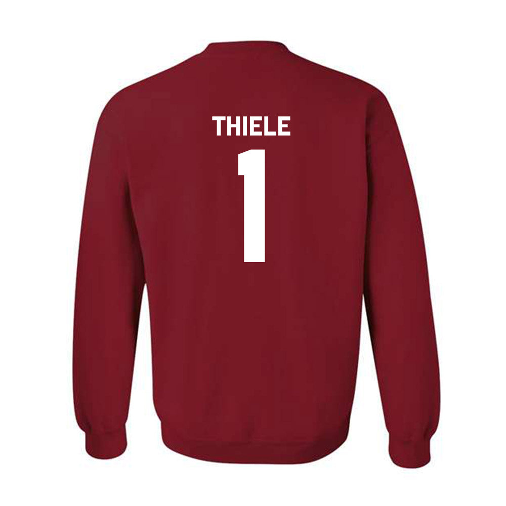 WSU - NCAA Baseball : Luke Thiele - Classic Shersey Crewneck Sweatshirt-1