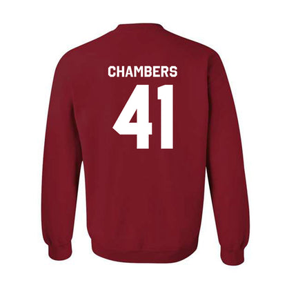 WSU - NCAA Baseball : Bryce Chambers - Classic Shersey Crewneck Sweatshirt-3