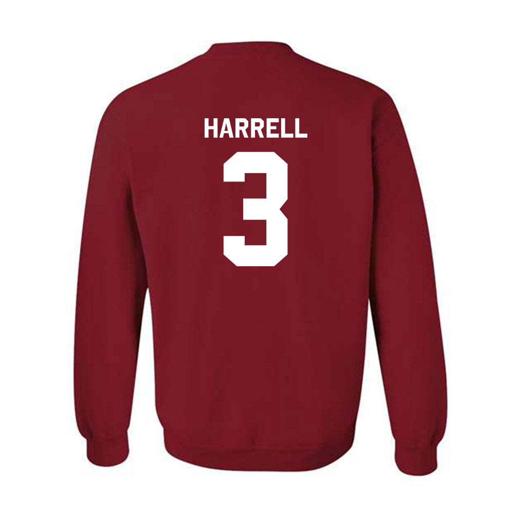 WSU - NCAA Men's Basketball : Jaylen Harrell - Classic Shersey Crewneck Sweatshirt-3