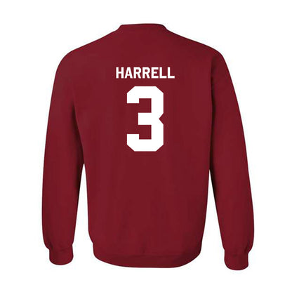 WSU - NCAA Men's Basketball : Jaylen Harrell - Classic Shersey Crewneck Sweatshirt-3