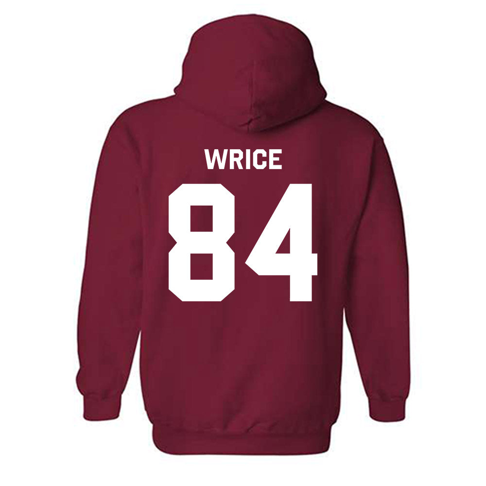 WSU - NCAA Football : Malachi wrice - Classic Shersey Hooded Sweatshirt-1