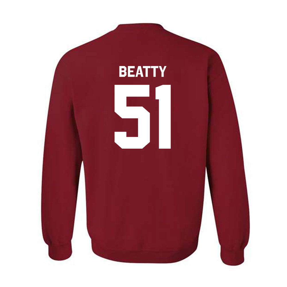 WSU - NCAA Football : Ben Beatty - Classic Shersey Crewneck Sweatshirt-3