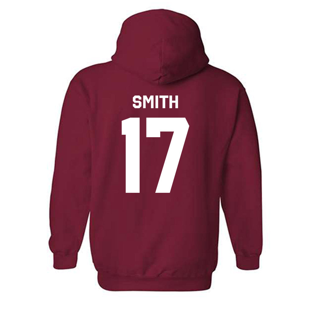 WSU - NCAA Baseball : Trevor Smith - Classic Shersey Hooded Sweatshirt-1