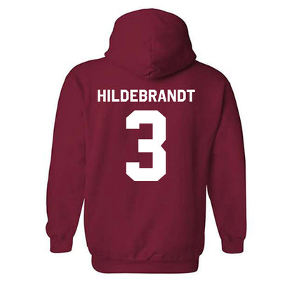 WSU - NCAA Men's Basketball : Simon Hildebrandt - Classic Shersey Hooded Sweatshirt-3