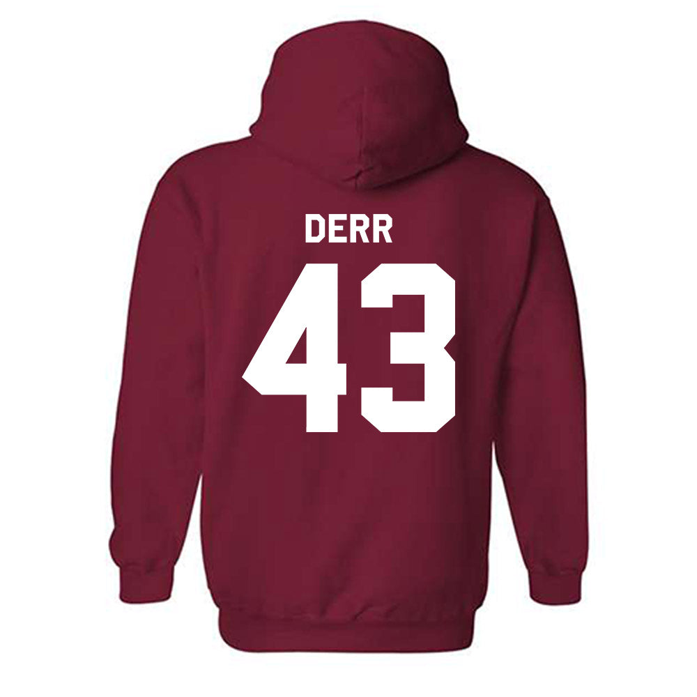 WSU - NCAA Baseball : Gavin Derr - Classic Shersey Hooded Sweatshirt-1