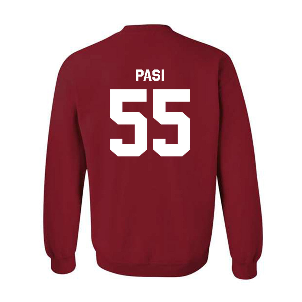 WSU - NCAA Football : Sione Pasi - Classic Shersey Crewneck Sweatshirt-1