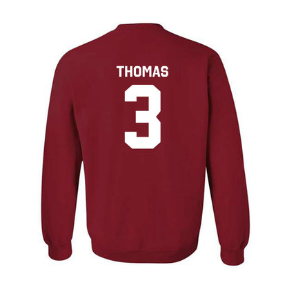 WSU - NCAA Football : Jaylen Thomas - Classic Shersey Crewneck Sweatshirt-1