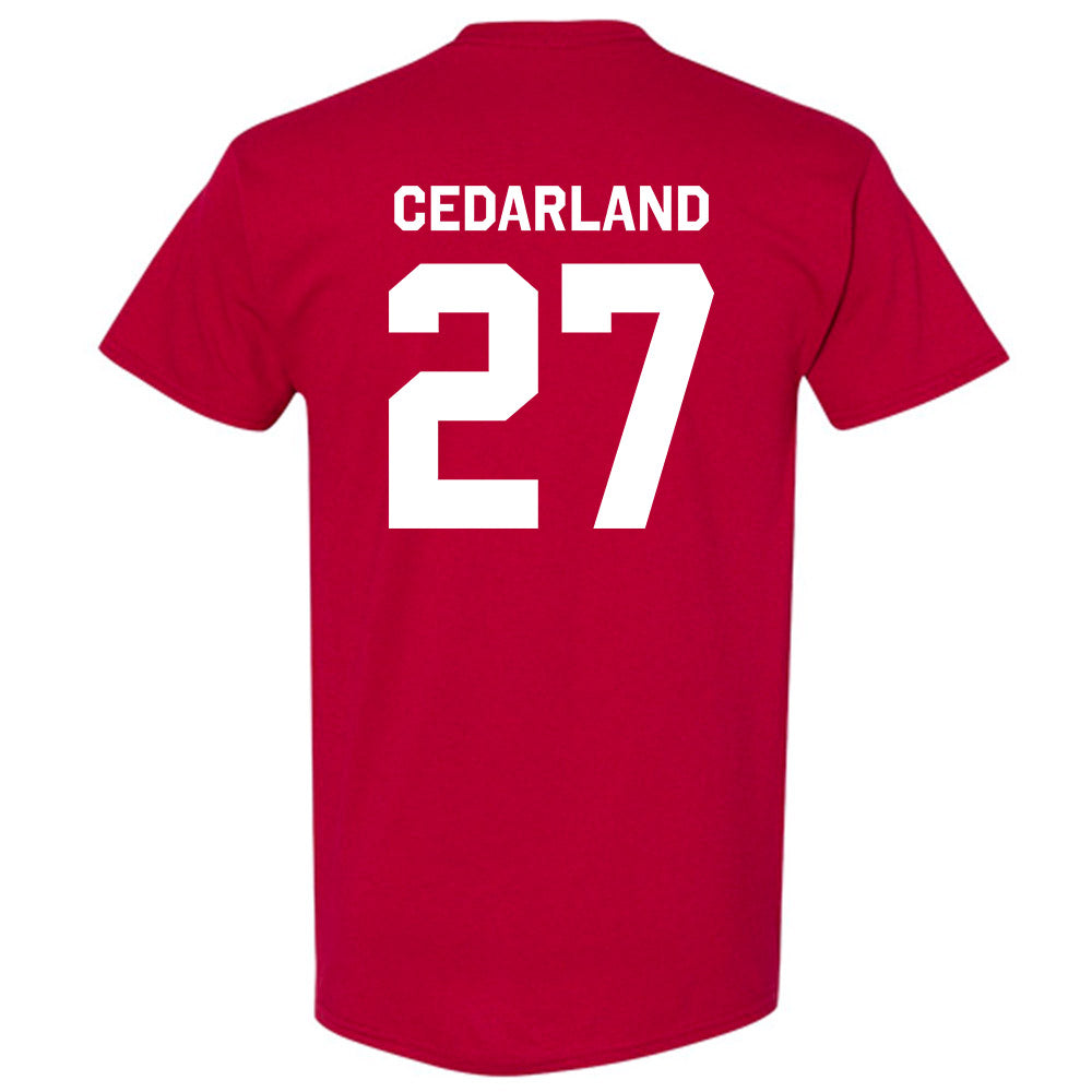 WSU - NCAA Football : Hudson Cedarland - Classic Shersey T-Shirt-1