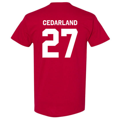 WSU - NCAA Football : Hudson Cedarland - Classic Shersey T-Shirt-1