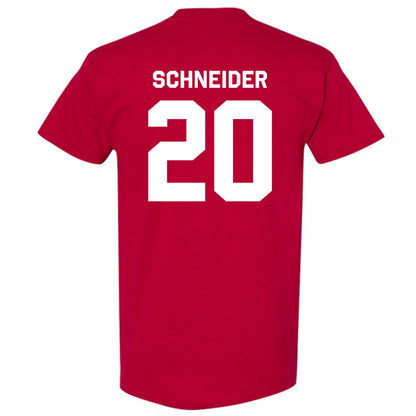 WSU - NCAA Baseball : Gabe Schneider - Classic Shersey T-Shirt-3